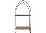 Etagere Clayre & Eef 27X14X57 Cm Legno Marrone