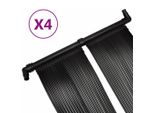 Vidaxl Pannello Solare Per Riscaldamento Piscina 4 Pezzi 80X620 Cm