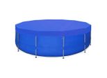 Vidaxl Coperture Per Piscine 2 Pz. Pe Rotondo 460 Cm 90 G/M²
