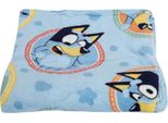 Bluey - Coperta, In Pile, Telaio TA12524 (Taglia Unica) (Blu)