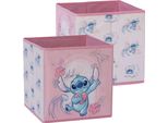Lilo & Stitch - Contenitore "Aloha"", Cubo TA12593 (Taglia Unica) (Rosa/Blu)"