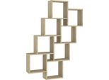 Vidaxl Scaffale Cubo Rovere Sonoma 90X15X119 Cm Materiale A Base Di Legno