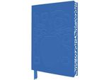 Vicky Yorke: Quaderno D'arte Artigianale Ziva Blue Vase & Flower (Flame Tree Journals)