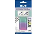 Milano Blister Gomma Con Temperamatite Compatto Sunset+2 Gomme Di Ricambio Trasparente Trasparente Taglia Unica