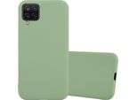 Custodia Cadorabo Per Samsung Galaxy A12 / M12 Custodia Protettiva In Verde Custodia Per Cellulare Custodia In Silicone Tpu Cover