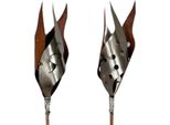 Set Di 2 Torce Da Giardino Di Circa 155 Cm - Decorazione Per Il Giardino