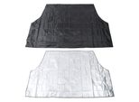 210 X 120 Cm Copriparabrezza Magnetico Per Auto - Protezione Nera Contro Neve, Ghiaccio E Gelo