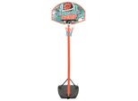 Vidaxl Set Da Basket Portatile Regolabile 180-230 Cm