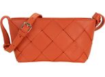 Cinque Pelle Borsa A Tracolla Claudia Handtasche Orange Arancione