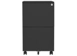 Syfax™ Schedario Mobile Antracite 39X45X67 Cm In Acciaio