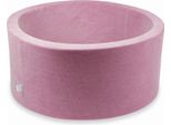 Piscina A Secco 90X40Cm Velvet Soft Pink Senza Palline