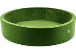 Bacinella 130X30 Velvet Soft Olive Senza Palline