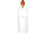 Balvi Gourami 1.1L Bottiglia Trasparente Trasparente Taglia Unica