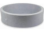 Bacinella 110X30Cm Velvet Soft Grigio Chiaro Senza Palline