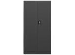 Vidaxl Armadietto Antracite 90X40X180 Cm In Acciaio