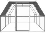 Vidaxl Gabbia Per Polli Da Esterno 3X6X2 M Acciaio Zincato