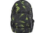Coocazoo Zaino Della Scuola Mate School Backpack Lime Flash Nero