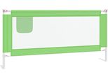 Vidaxl Protezione Letto Per Bambini Verde 190X25 Cm Tessuto
