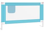 Vidaxl Protezione Letto Bambino Blu 140X25 Cm Tessuto