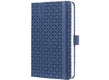 Sigel J6100 Sigel Agenda Tascabile Jolie Flair 2026, Pelle Finta, A6, Blu