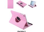 Custodia A Libro Per Tablet Apple Ipad Mini 5 Rosa Ruotabile Per Ipad Mini 5 2 Posizioni Di Visualizzazione
