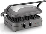Griglia Per Carne In Acciaio Spazzolato Da 1600 W E 1334 Cm² Cuisinart Gr47E