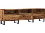 Syfax™ Mobile Porta Tv Legno Antico 150X30X44,5 Cm Legno Multistrato