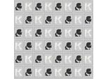 Carta Da Parati Profhome Collage 378424-GU Liscia Semilucida Argento Nero Bianco 5,33 M2