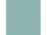 Carta Da Parati In Lana Ornamentale Profhome 379574-GU Leggermente Goffrata Lucida Turchese Oro Azzurro 5,33 M2