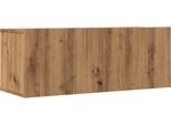 Syfax™ Mobili Tv A Parete 2Pz Rovere Artigianale 80X30X30 Cm