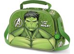 Karactermania Marvel Hulk Rage 3D Borsa Da Pranzo Verde Verde Taglia Unica