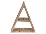 Mensola Da Parete Clayre & Eef 31X11X36 Cm In Legno Marrone