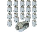 20X Dado Ruota M12X1,5 60° Collare Conico Chiuso SW19 Compatibile Con Ford Escort Focus Mondeo Scorpio Ka Kuga