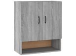 Vidaxl Armadio A Muro Grigio Sonoma 60X31X70 Cm Materiale In Legno