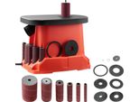 Succebuy Levigatrice A Mandrino Oscillante, Levigatrice A 2000 Giri/Min. Con 6 Manicotti (12,7-76,2 Mm), Corsa 16 Mm E Tavolo In Ghisa 397X295 Mm Per La Lavorazione Di Mobili, Artigianato E Legno