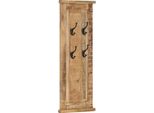 Vidaxl Armadi 2 Pz. Legno Massiccio Mango 38X100 Cm