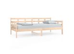 Vidaxl Letto Da Giorno In Pino Massiccio 90X190 Cm