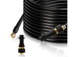Einfeben Set Per La Pulizia Dei Tubi Da 15 M 180Bar 60°C Tubo Flessibile Per La Pulizia Dei Tubi Con Attacco KäRcher A Baionetta Incl. Adattatore Per Idropulitrice