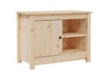 Mobile Tv 70X36,5X52 Cm In Legno Di Pino Massiccio