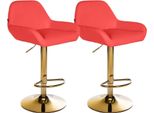 Set Di 2 Eleganti Sgabelli Da Bar - Sgabelli Da Cucina - Altezza Regolabile, Comfort