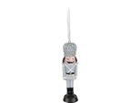Schiaccianoci Clayre & Eef Con Ciondolo Natalizio 13 Cm In Plastica Argentata