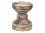 Portacandele Clayre & Eef Ø 14X16 Cm Legno Marrone