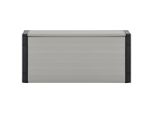 Vidaxl Contenitore Per Rifiuti Grigio 85X34X40 Cm