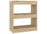 Libreria/Divisorio Sonoma Rovere 60X30X72 Cm