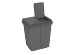 Cestino Ribelli Sistema Di Separazione Dei Rifiuti Cestino Zweimer Cestino 2 X 25 L, Grigio
