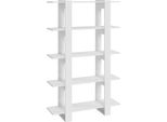 Libreria/Divisorio Bianco Lucido 100X30X160 Cm