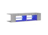 Mobile Tv Con Luci Led Grigio Sonoma 135X39X30 Cm