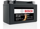Bosch FA100 - Batteria Agm Per Motocicli - 12V 55A 4Ah - Adatta Per Moto, Motociclette, Enduro, Scooter, Quad, Moto D'acqua - Compatibile M4F17, BB4L-