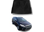 Fodera Per Bagagliaio Per Ford Focus Mk2 2004-2011 Turnier In Gomma Nera