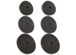 Vidaxl Piastre Di Peso 6 Pezzi 30 Kg Cemento
